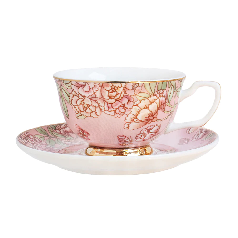 Cristina Re Enchanted Butterfly Teacup & Saucer