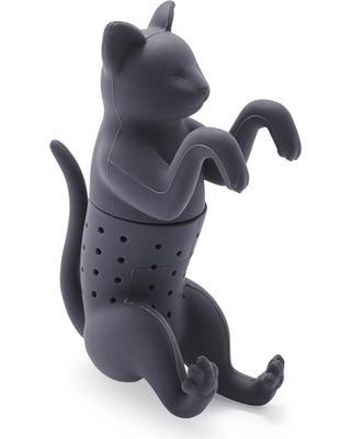 Enjoy the benefits of loose leaf tea with this cute  tea infuser. Adorably designed to look like a cat grabbing onto the side of your cup.    A perfect gift for any tea or cat lover.  It's guaranteed to bring big smiles and will be a gift they will never forget..